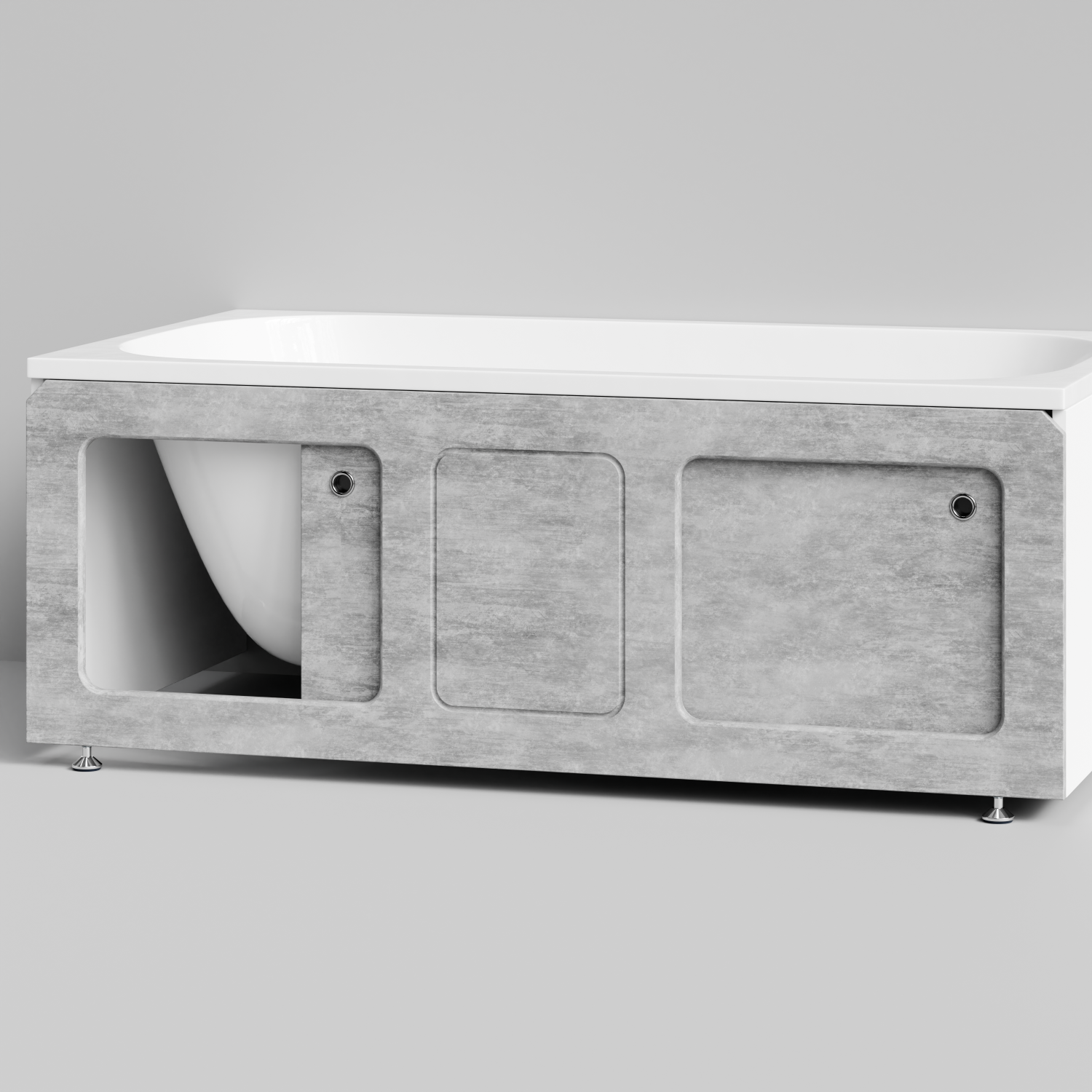 Экран под ванну Vod-ok Хит 150 раздвижной Горный камень