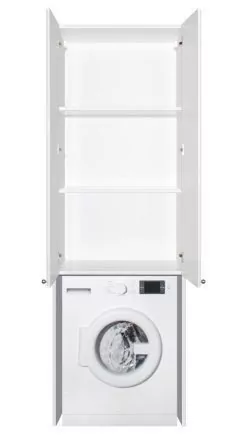 Пенал Style Line 68 напольный над стиральной машиной, белый
