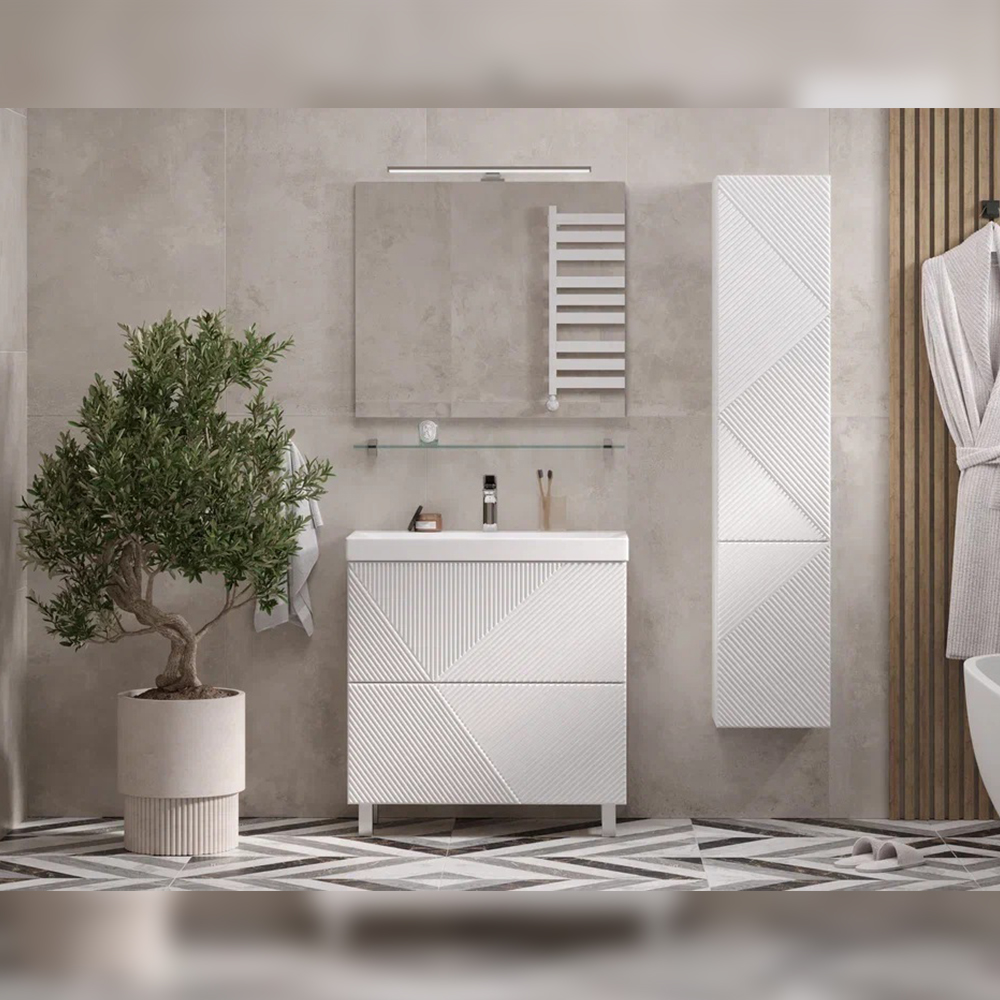 Пенал Velvex Edge 35 см, белый