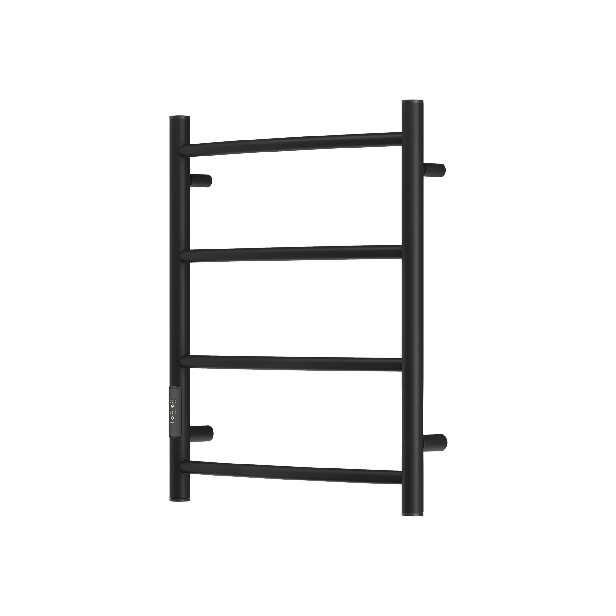 Полотенцесушитель электрический APEXTERMO Corona CR00065BM 600x500, черный матовый