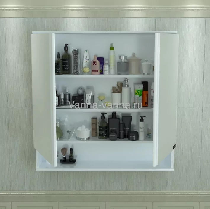 Зеркало-шкаф Санта Вегас 90 белый