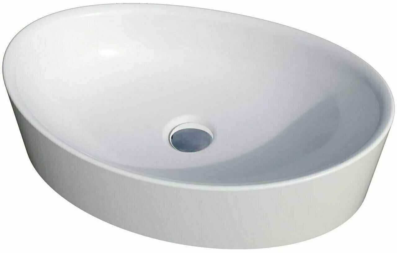 Столешница под накладную раковину 1Marka Grunge loft 90 на кронштейнах, бетон светлый