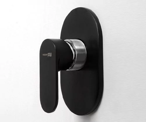 Душевой комплект WasserKraft Elbe A12777 черный Soft-touch