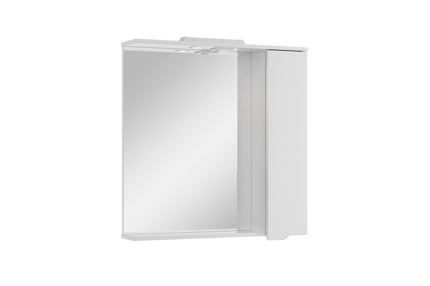 Зеркальный шкаф подвесной SanStar Bianca 80 белый