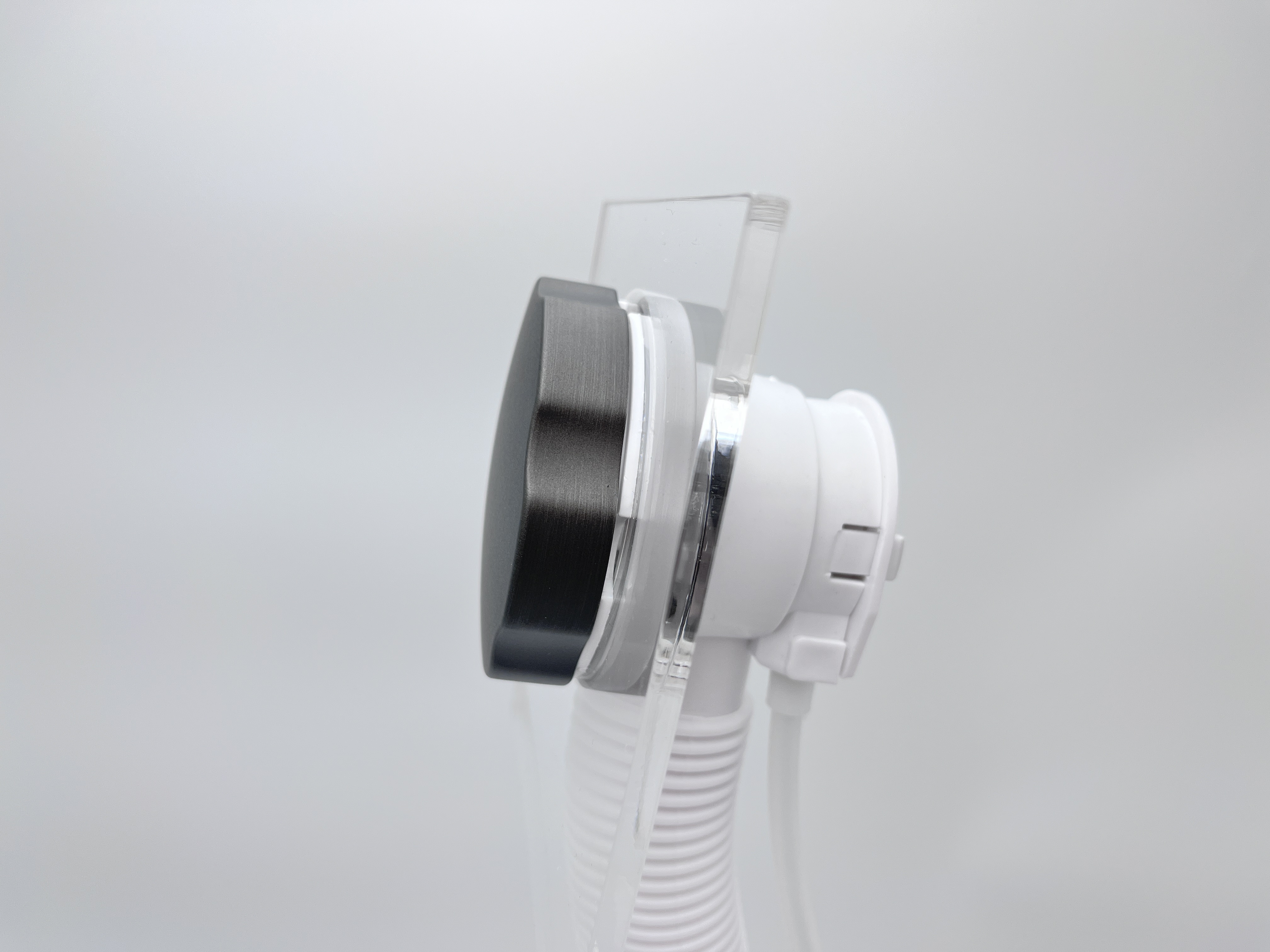 Слив перелив п/автомат Vega V55К 100см графит матовый