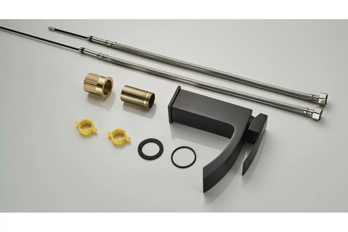 Смеситель для раковины ALMAes Luara TVZ-0902 черный матовый