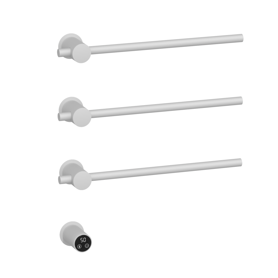 Полотенцесушитель электрический, встроенный Timo Saona 030/16SM белый матовый