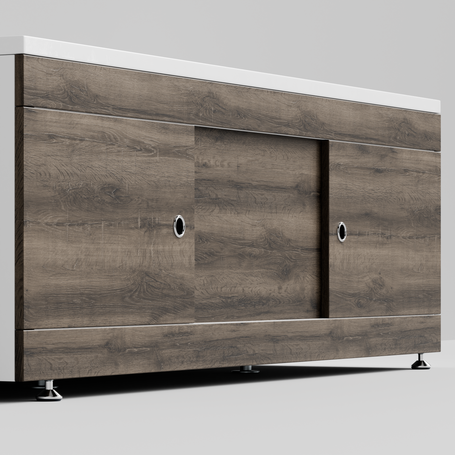 Экран под ванну Vod-ok Купе 170 раздвижной Дуб крымский коричневый