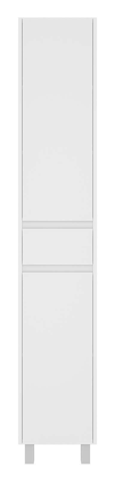 Пенал Misty Алиса 35 напольный, L, белый