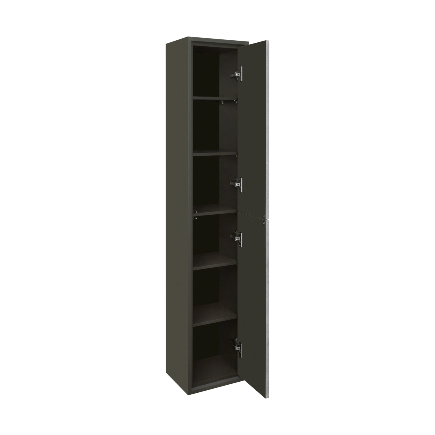 Пенал Aquaton Уэльс 30 L/R подвесной, графит