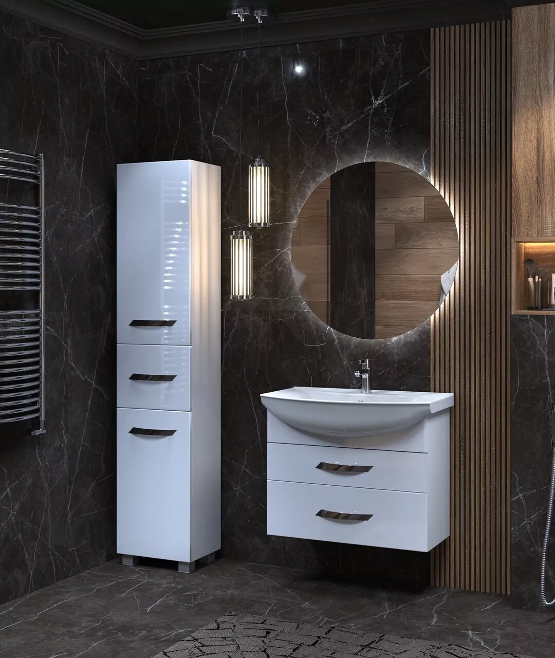 Зеркало Vigo Otti 70 свет, сенсор