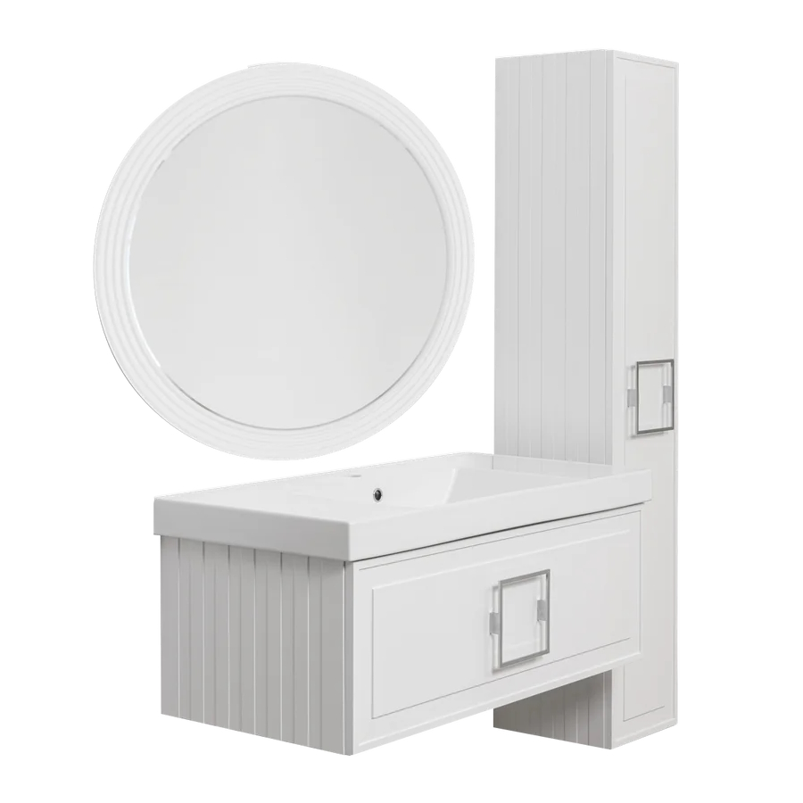 Зеркало с подсветкой La Fenice Terra Bianca 65, белое