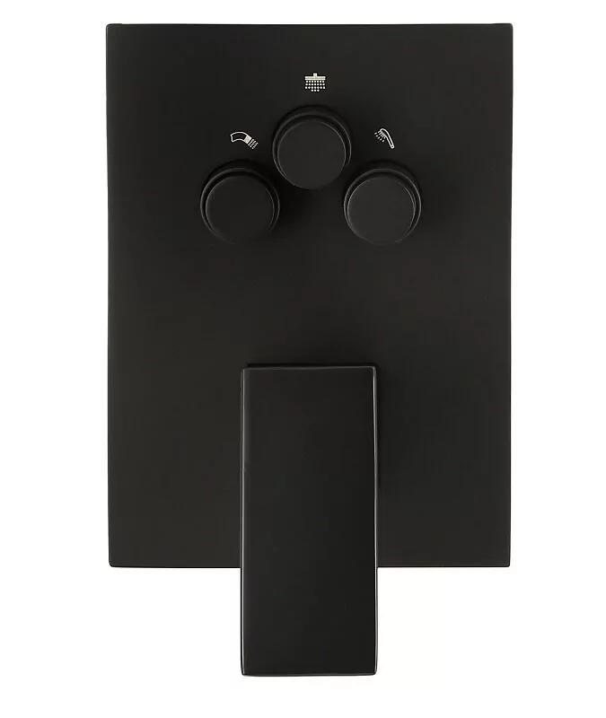 Душевой комплект ALMAes Eden TVZ-0817 черный матовый