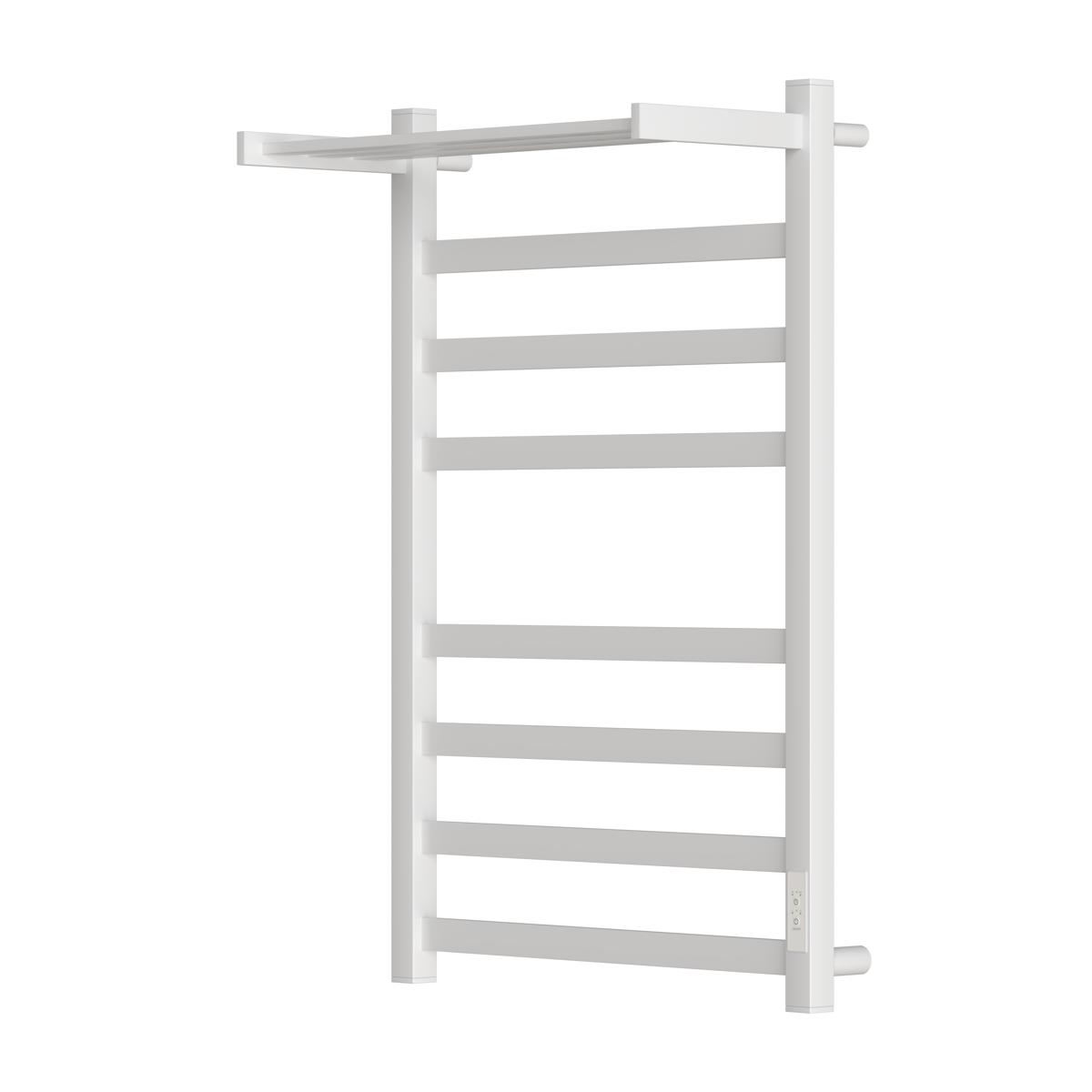 Полотенцесушитель электрический APEXTERMO Terra TR01184WM 800x400 с полкой, белый матовый