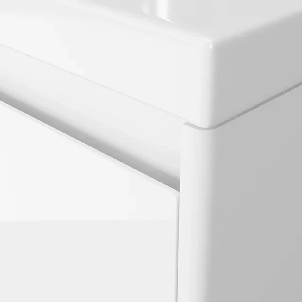 Тумба с раковиной подвесная Velvex Klaufs tp.KLA.COM.80.1Y, 80 см