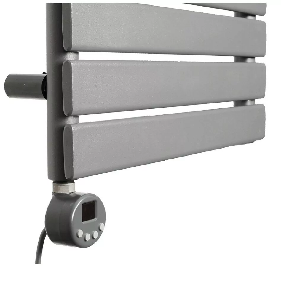 Полотенцесушитель электрический Domoterm Вита П12 500х952 EL левый, графит