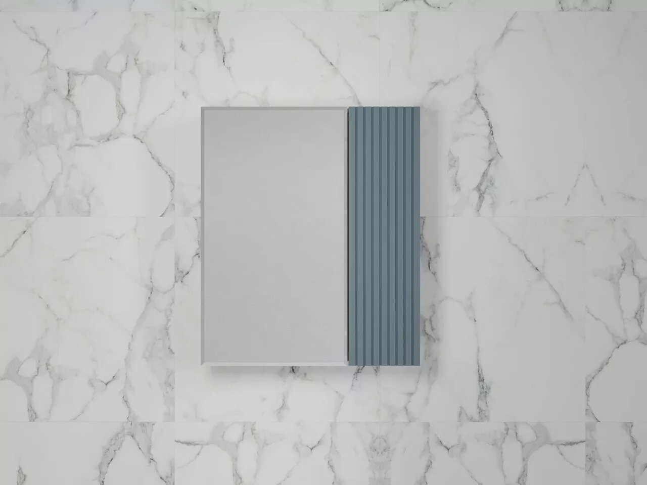 Зеркало-шкаф Style Line Стокгольм 60 графит софт