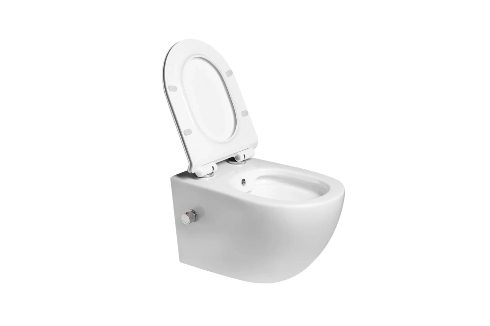 Унитаз SantiLine SL-5002SM-BD подвесной, с микролифтом, белый от магазина Vanna-Vanna.ru!