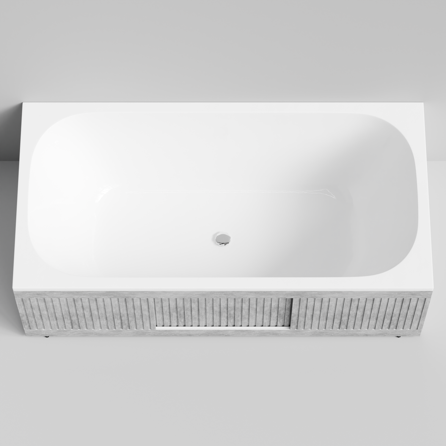 Экран под ванну Vod-ok Тач 170 раздвижной Горный камень