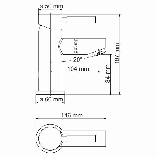 Смеситель для раковины WasserKRAFT Main 4103 Thermo от магазина Vanna-Vanna.ru!