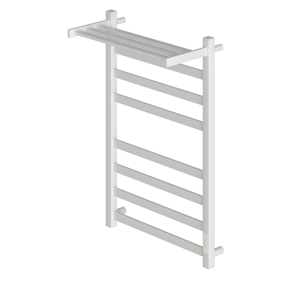 Полотенцесушитель электрический APEXTERMO Terra TR01184WM 800x400 с полкой, белый матовый