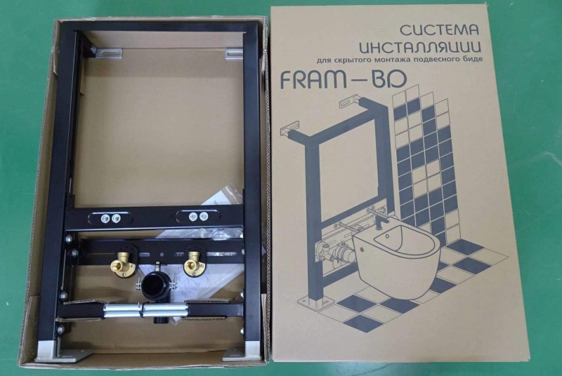 Инсталляция для биде Esbano FRAM-BD (820х1020) х 500 х (135х205)