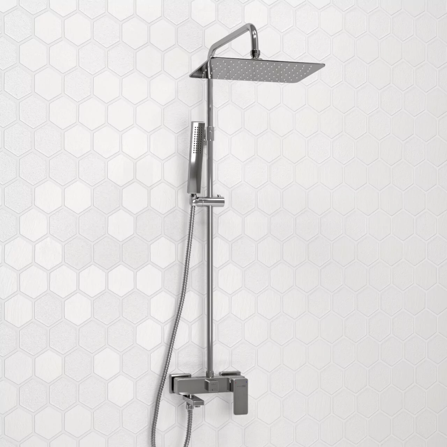 Душевая стойка WasserKraft A177.069.103.010.CH хром