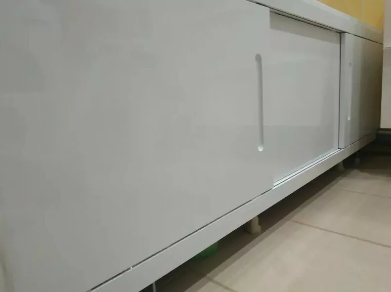 Экран под ванну Emmy Соната 180 раздвижной белый