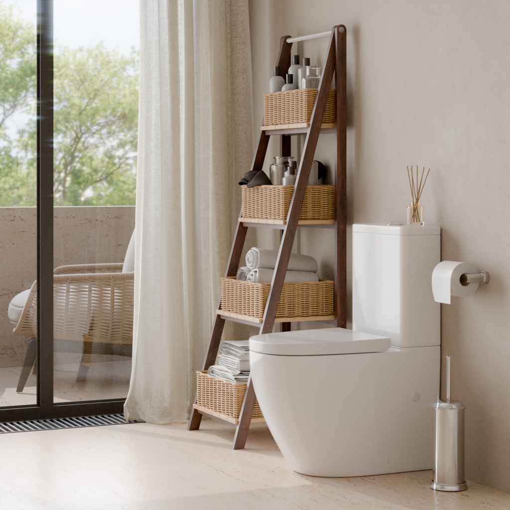 Унитаз Iberica Blanca Bilbao Alto IB.BLM.124.1B1 напольный, безободковый, Tornado, белый