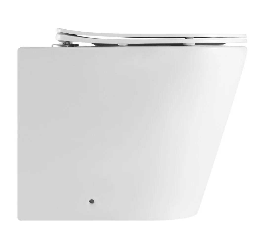 Унитаз Iberica Blanca Burgos Alto IB.BRA.131.1B1 приставной, безободковый, приставной, белый