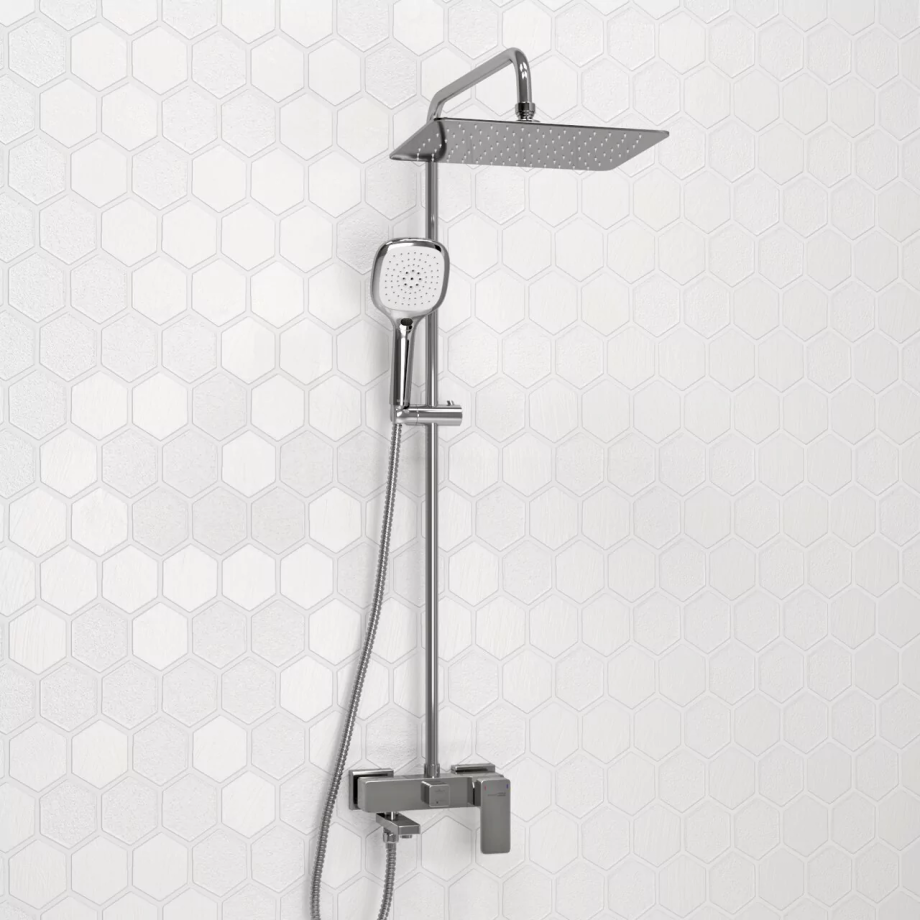 Душевая стойка WasserKraft A177.069.065.010.CH хром