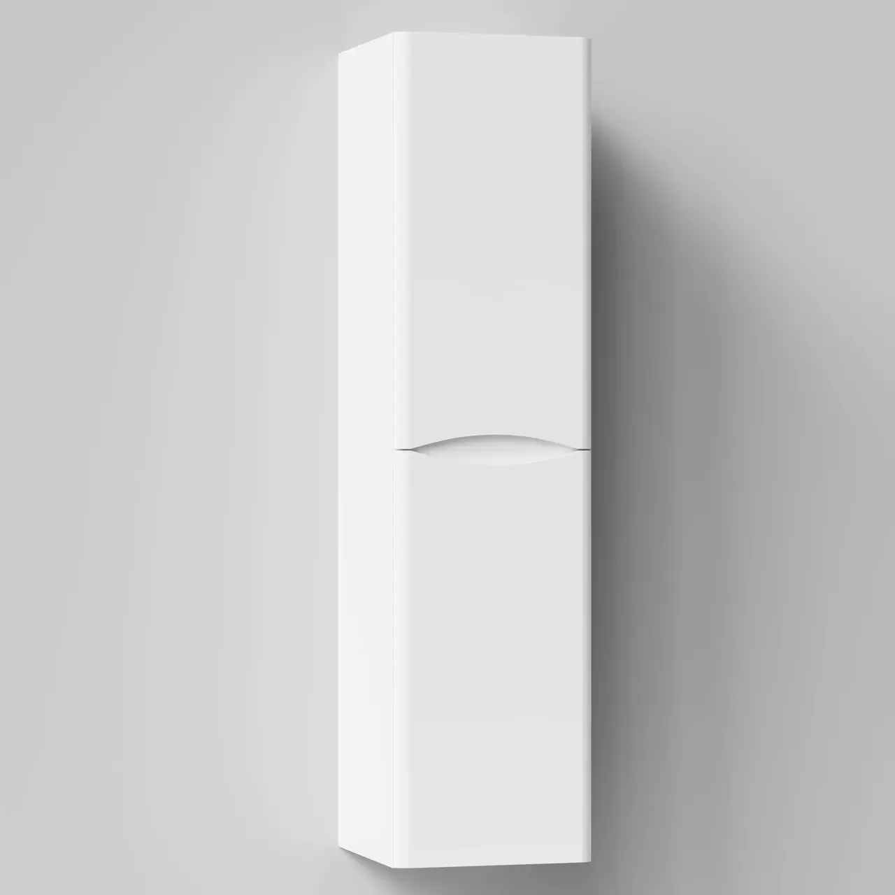 Пенал Vod-ok Адель 35 L/R, 2 двери, подвесной, с корзиной, белый + 13 цветов