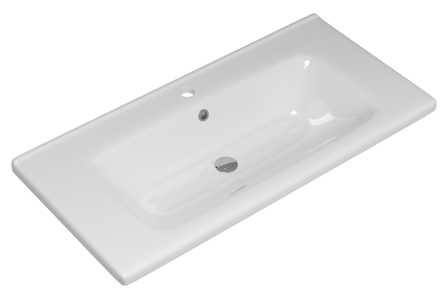 Тумба с раковиной Brevita Alicante 90 подвесная, капучино