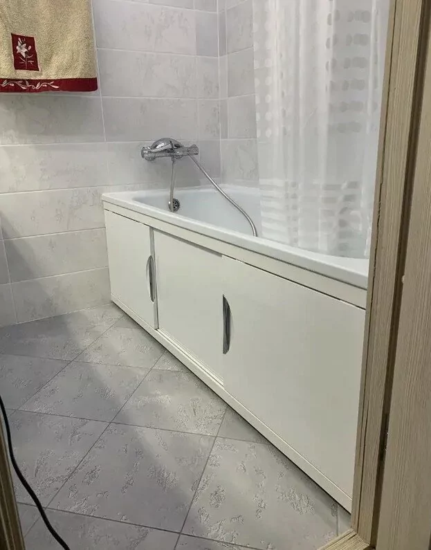 Экран под ванну Alavann Monaco Still 150 раздвижной белый