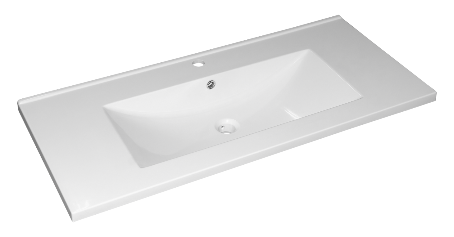 Тумба с раковиной Misty Дива 105 белый