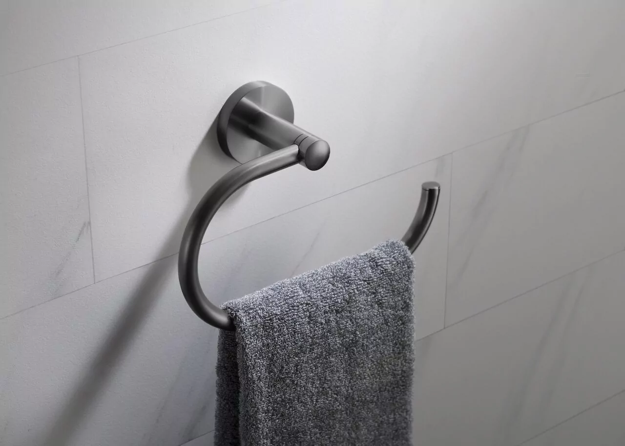 Держатель туалетной бумаги Timo Saona 13050/18 черное золото