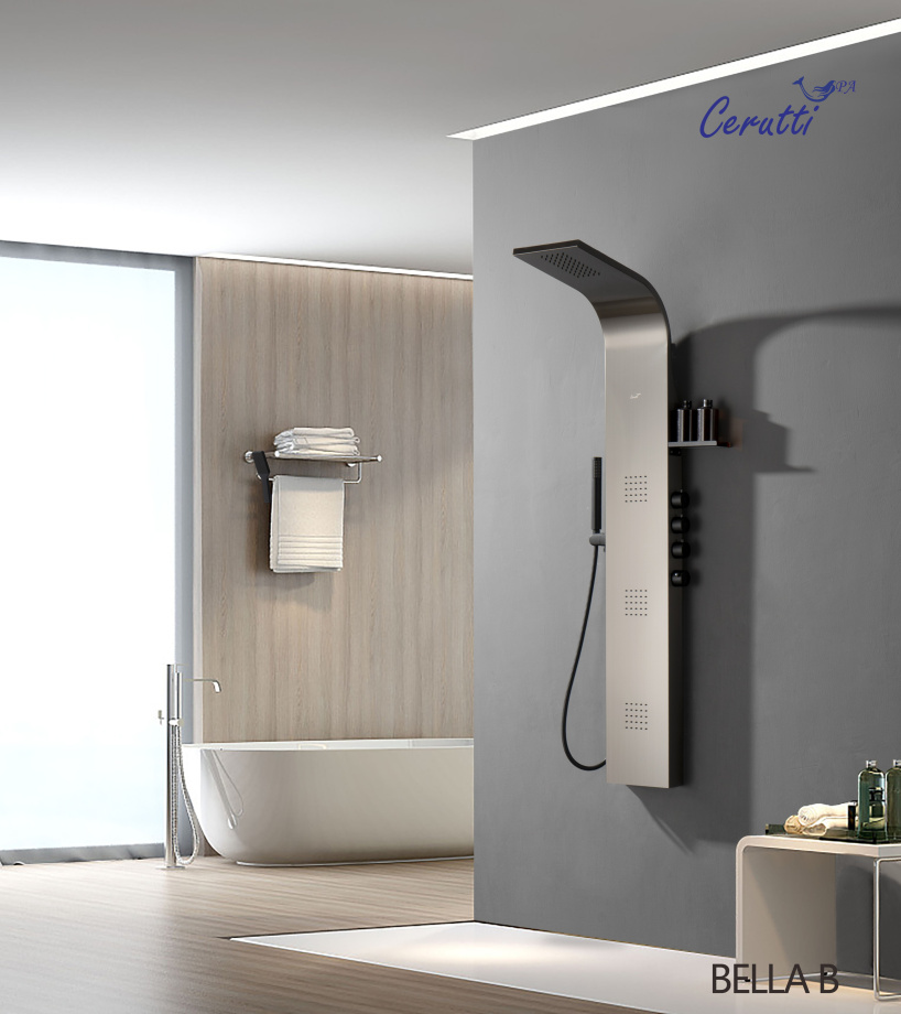 Душевая панель Cerutti Spa BELLA B CT9254 черный