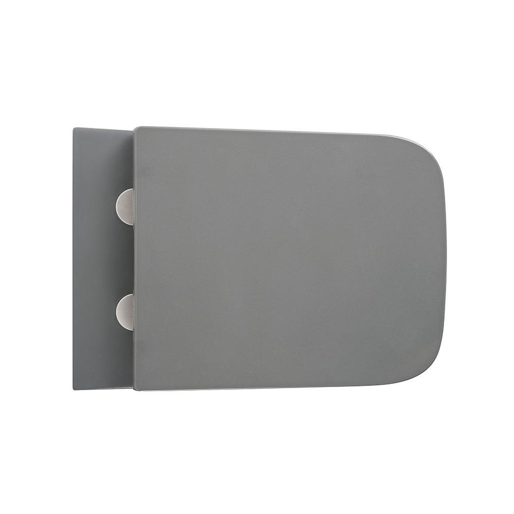 Унитаз подвесной Veconi Pulo VPU-51TGR серый матовый