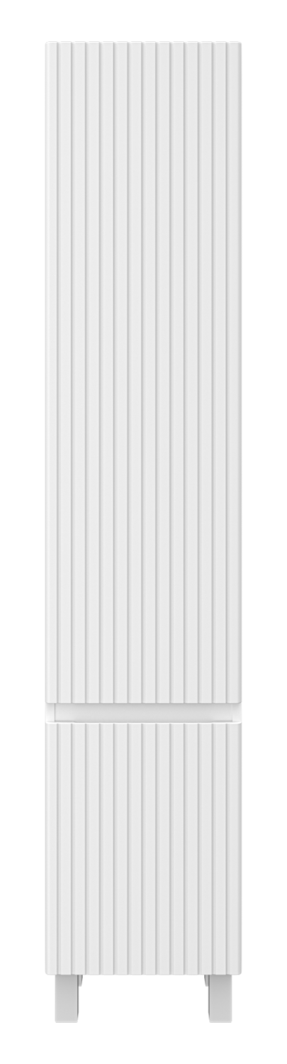 Пенал Brevita Victory 35 напольный/подвесной, R, белый