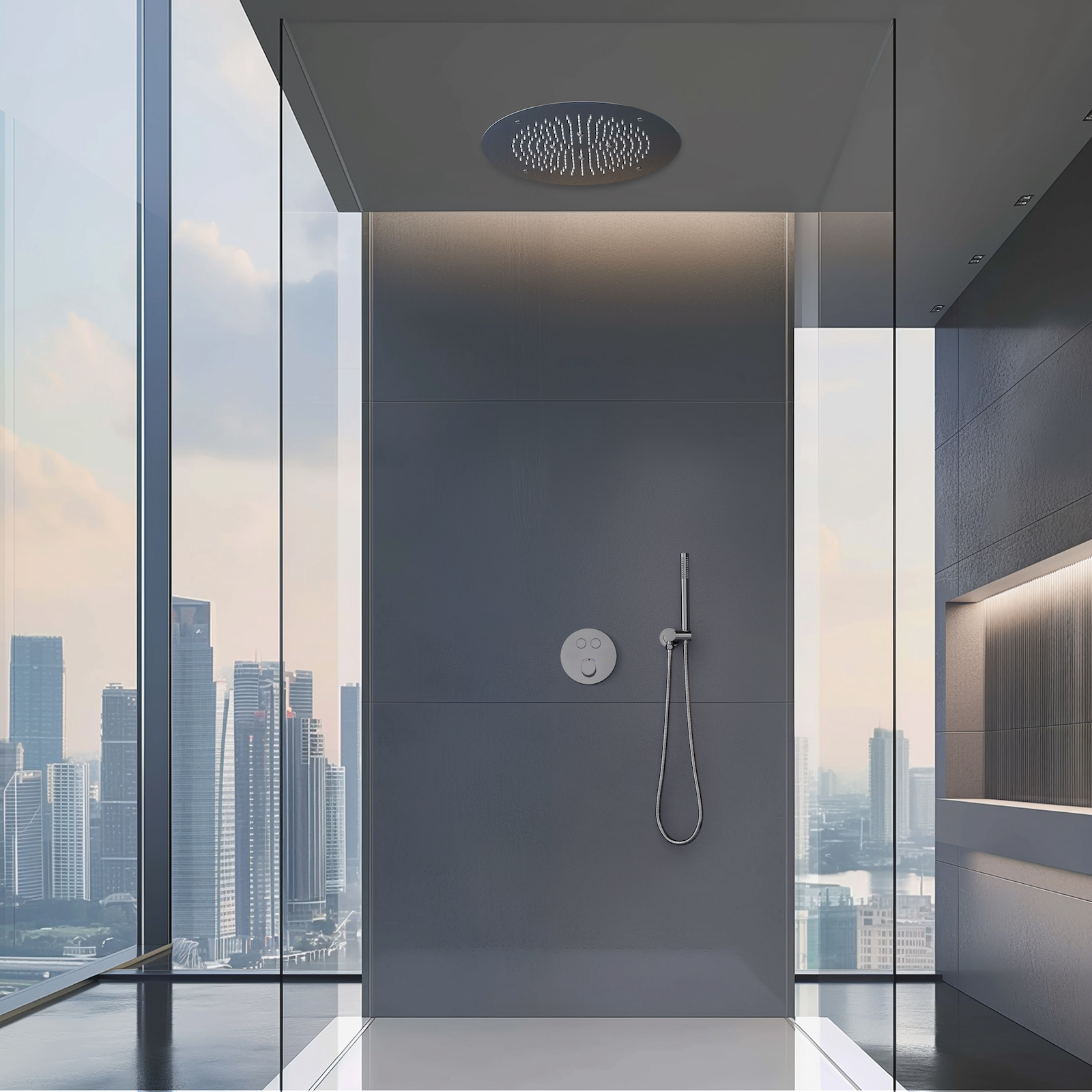 Душевая система встроенная с термостатом Timo Saona SX-2370/00SM хром