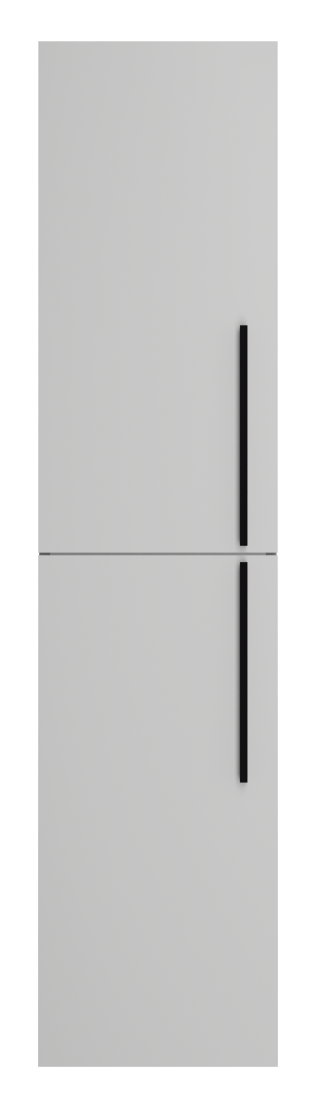 Пенал Misty Ненси 35 подвесной, L/R, серый