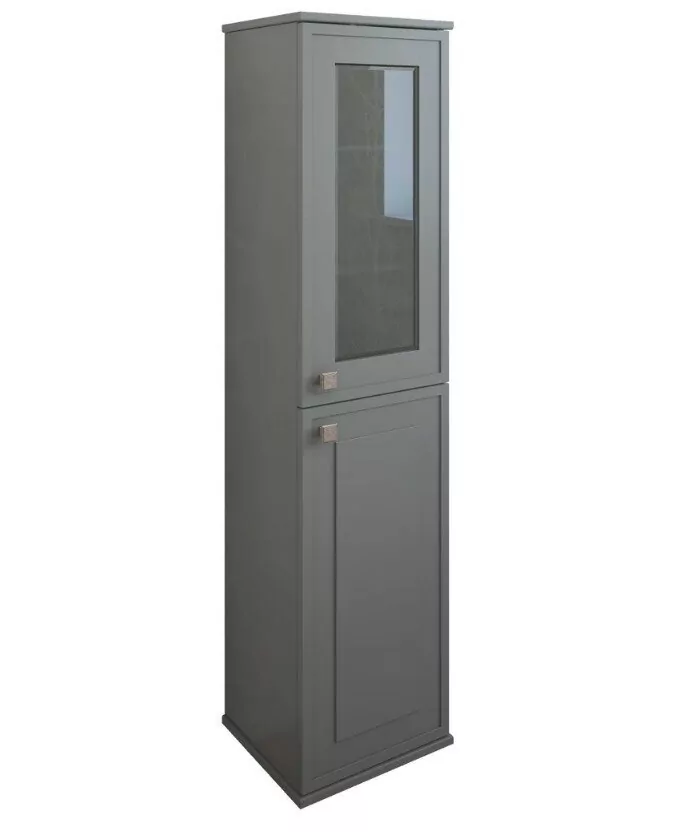 Пенал Sanflor Модена 34 R подвесной, серый матовый от магазина Vanna-Vanna.ru!