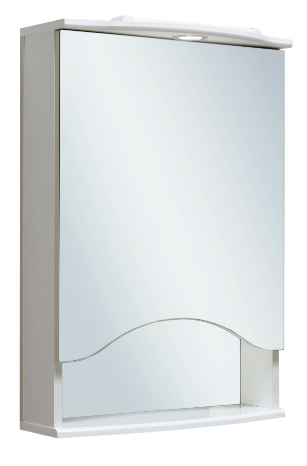 Зеркало-шкаф Runo Фортуна 50 R, белый