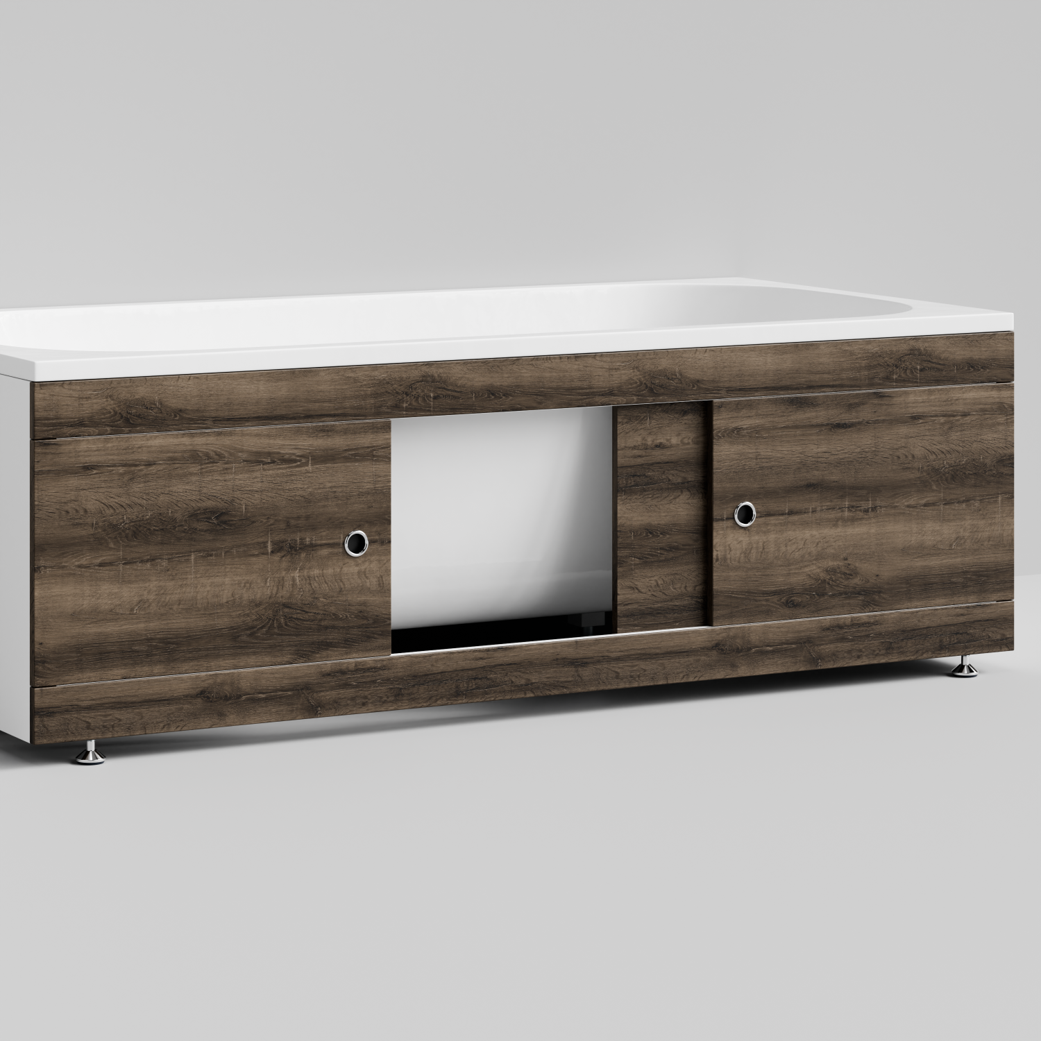 Экран под ванну Vod-ok Купе 170 раздвижной Дуб крымский коричневый