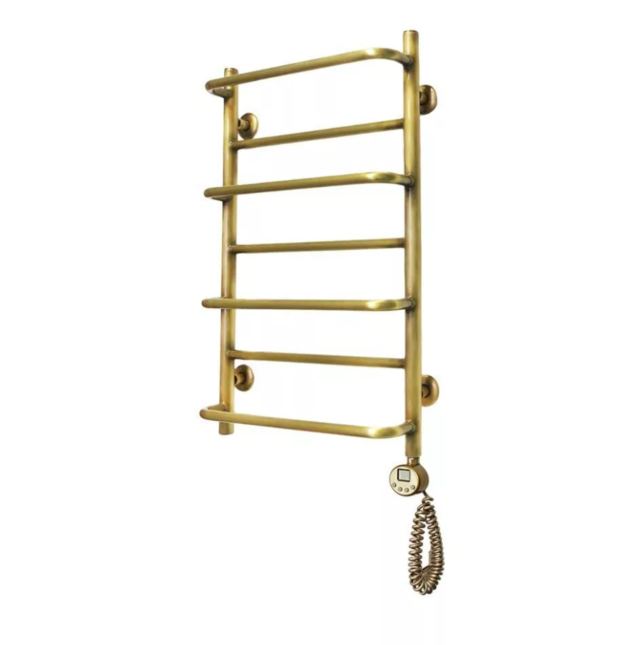 Полотенцесушитель электрический Domoterm Орфей П7 400x700 АБР ER, античная бронза