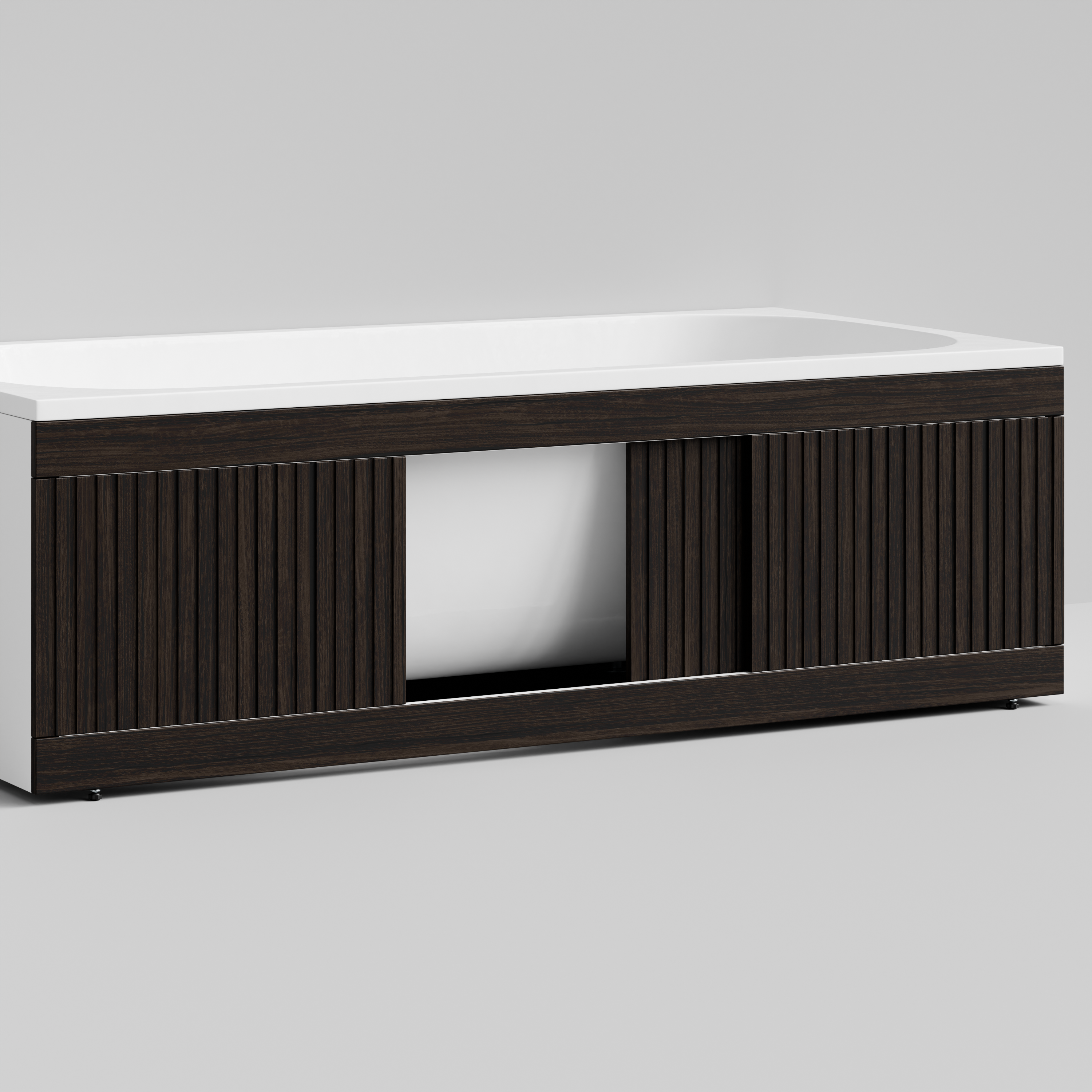 Экран под ванну Vod-ok Тач 170 раздвижной венге + 15 цветов