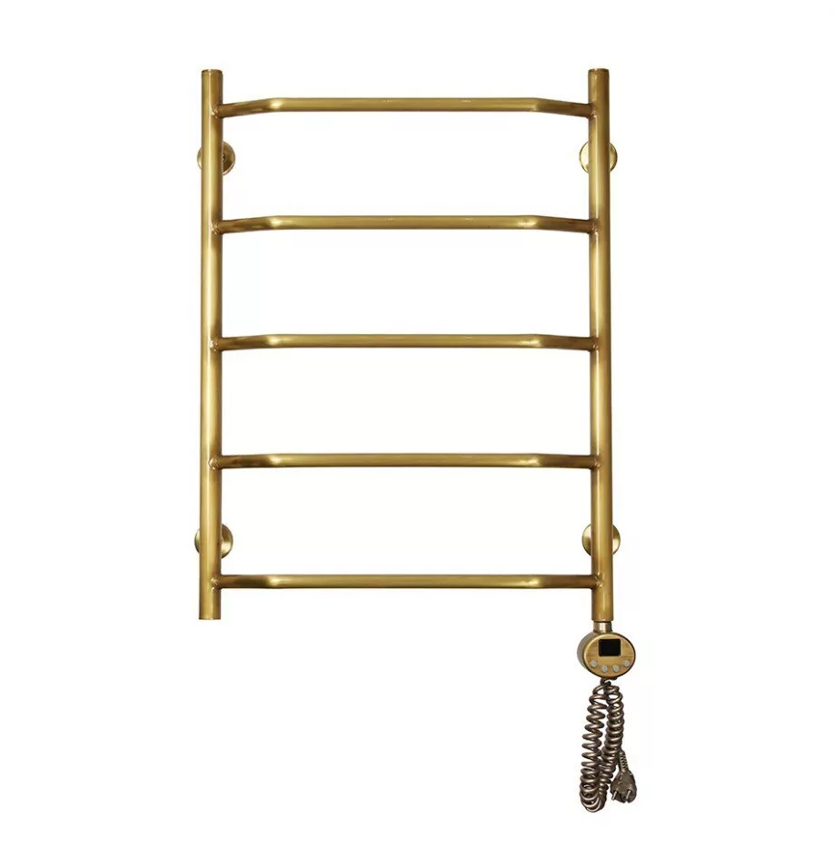 Полотенцесушитель электрический Domoterm Лаура Лаура П5 500x700 АБР ER, античная бронза