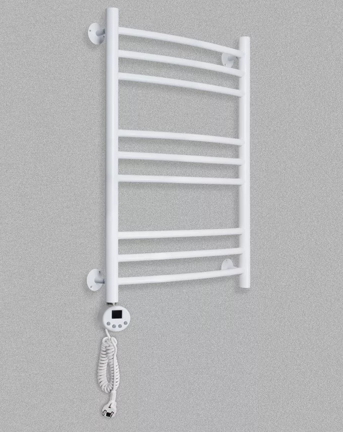 Полотенцесушитель электрический Domoterm Калипсо П9 500x700 L левый, белый матовый