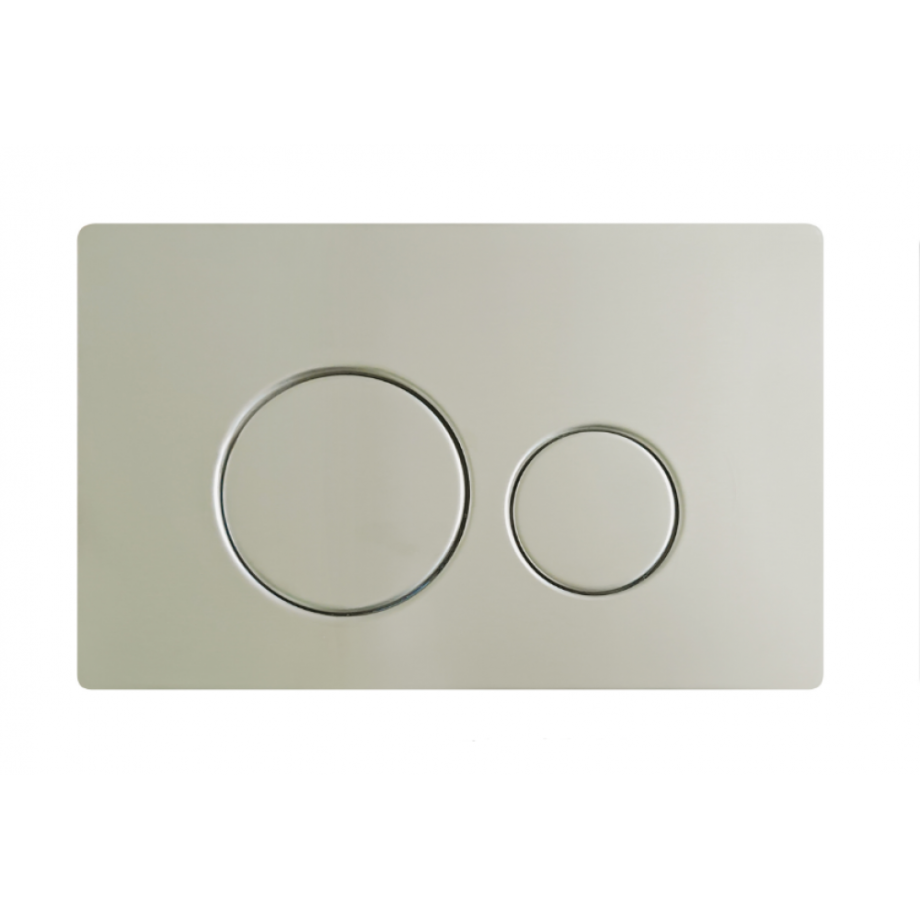 Кнопка смыва Stella Polar KN9900025 круглая, серебро