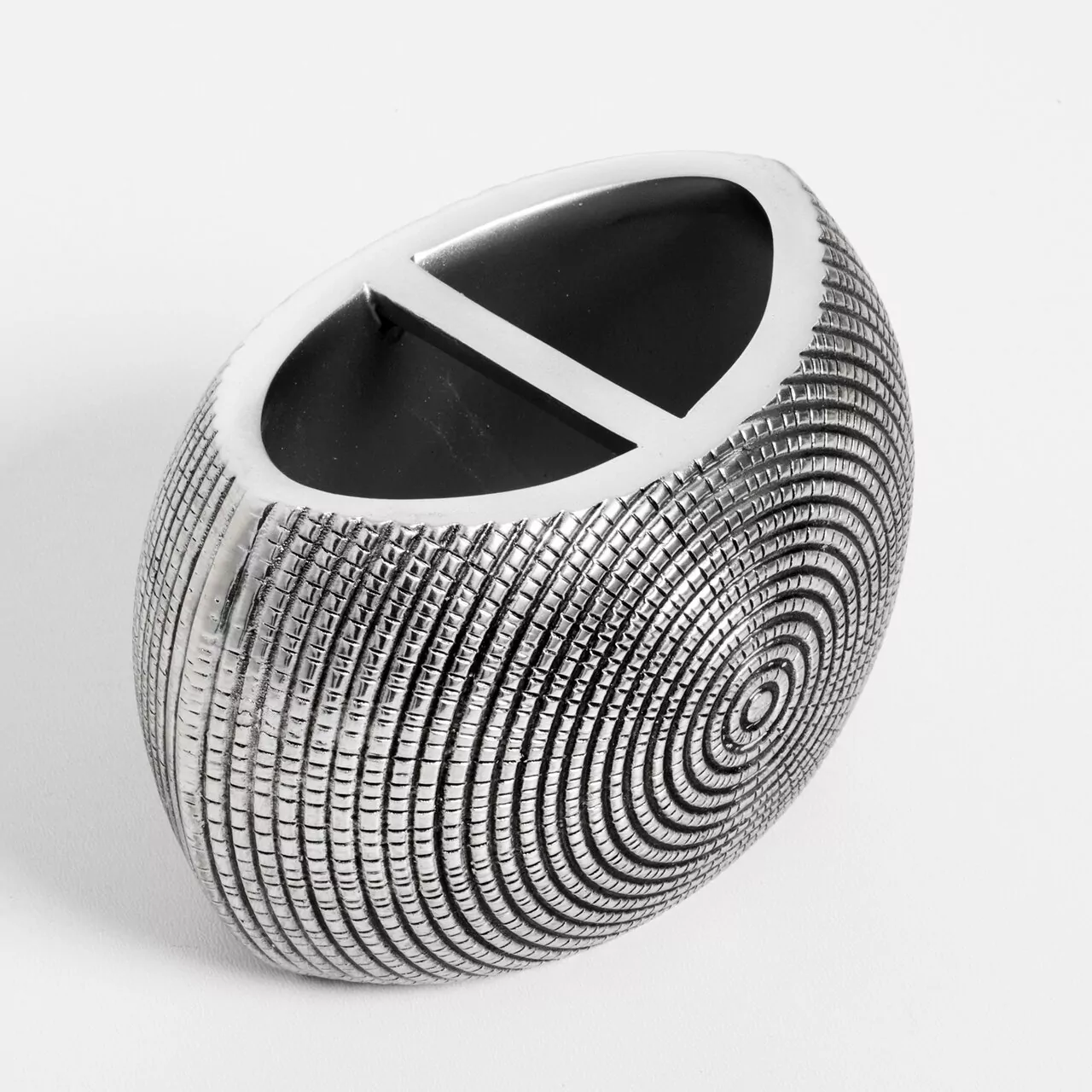 Стакан для щеток двойной WasserKraft Eider K-33328A серый